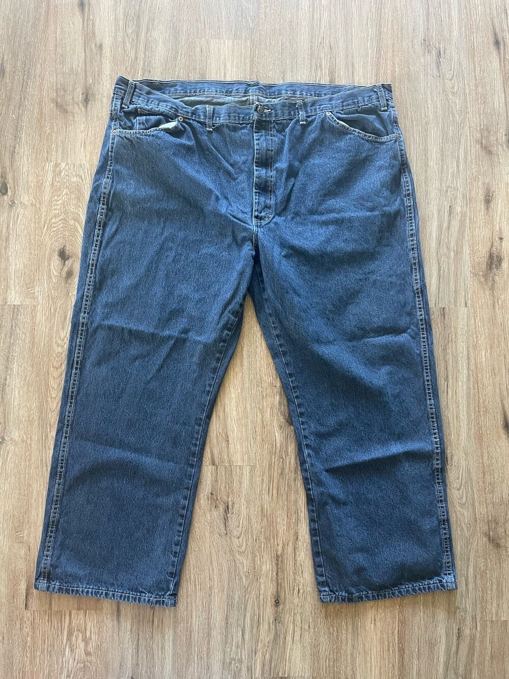 Dickies Loose Fit Medium Wash Jeans Size 48x30